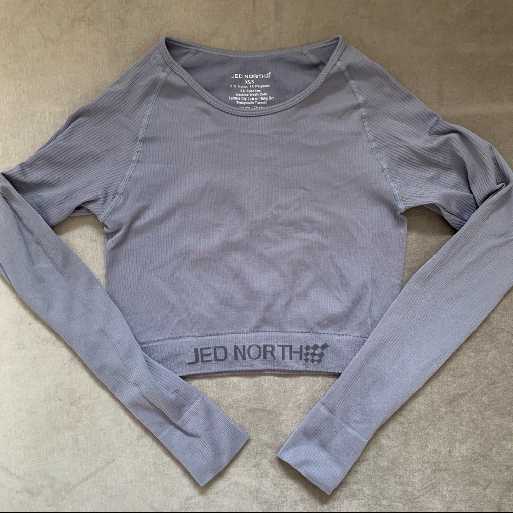 Jed North Long Sleeve Crop Top
